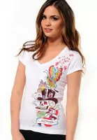 t shirt ed hardy 2012 style mujer fudie logo,ed hardy rue de rennes